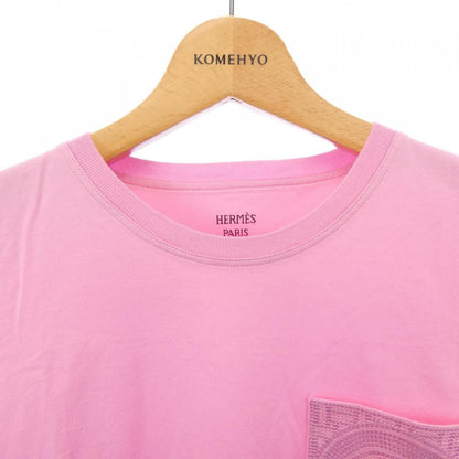 Hermes Mosaic T-Shirt Pink — view 5