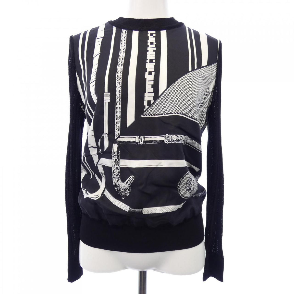 Hermes Cannes Et Twillaine Knit Sweater