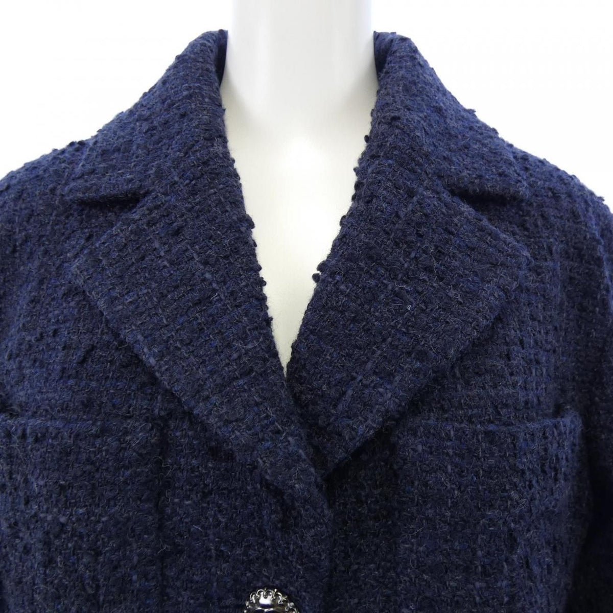 Chanel Coat Navy — view 6