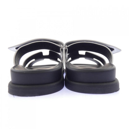 Hermes Chypre Sandals Silver — view 5