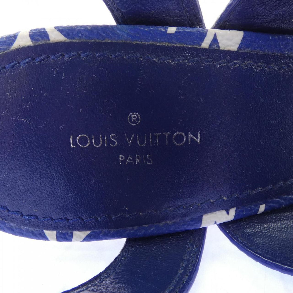 Louis Vuitton Patent Monogram Canvas LV Escale Starboard Line Sandals — view 6