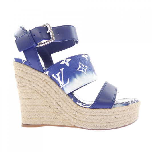 Louis Vuitton Patent Monogram Canvas LV Escale Starboard Line Sandals