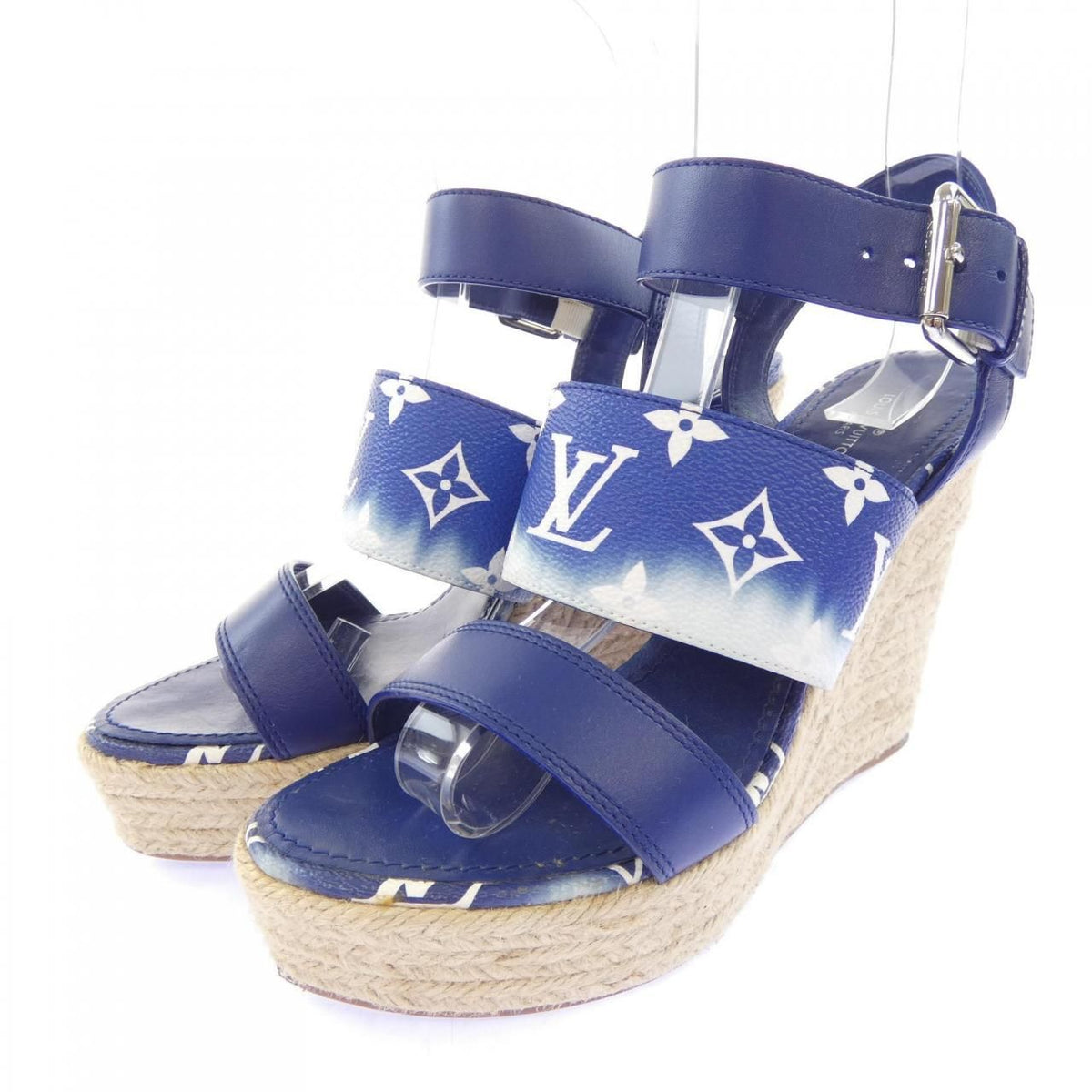 Louis Vuitton Patent Monogram Canvas LV Escale Starboard Line Sandals — view 3