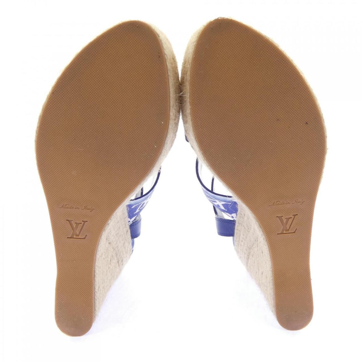 Louis Vuitton Patent Monogram Canvas LV Escale Starboard Line Sandals — view 4