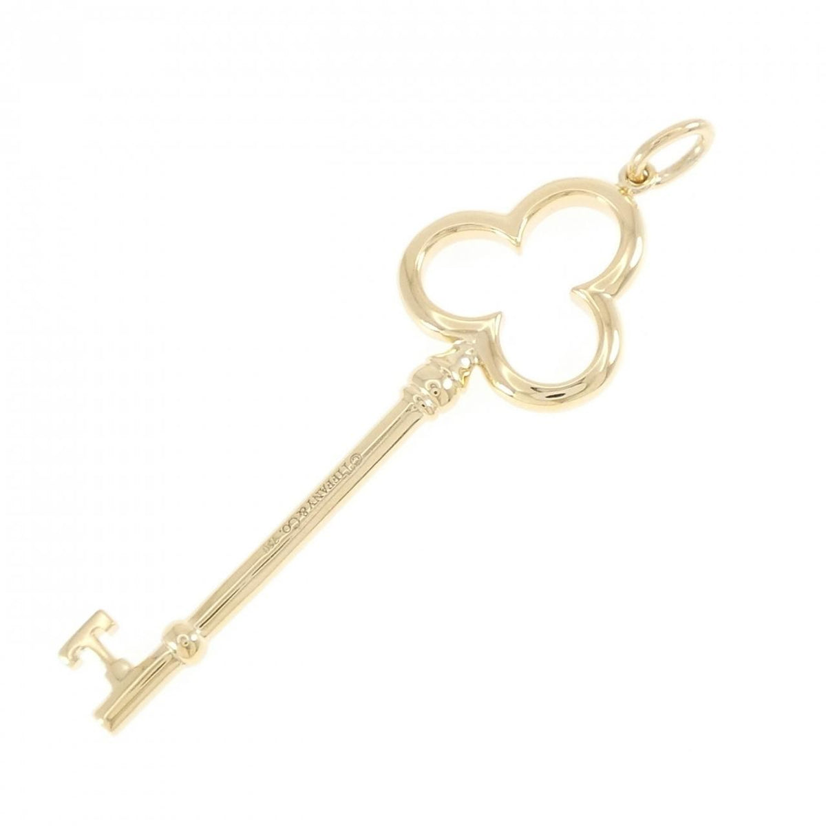 Tiffany & Co Trefoil Key Pendant — view 2