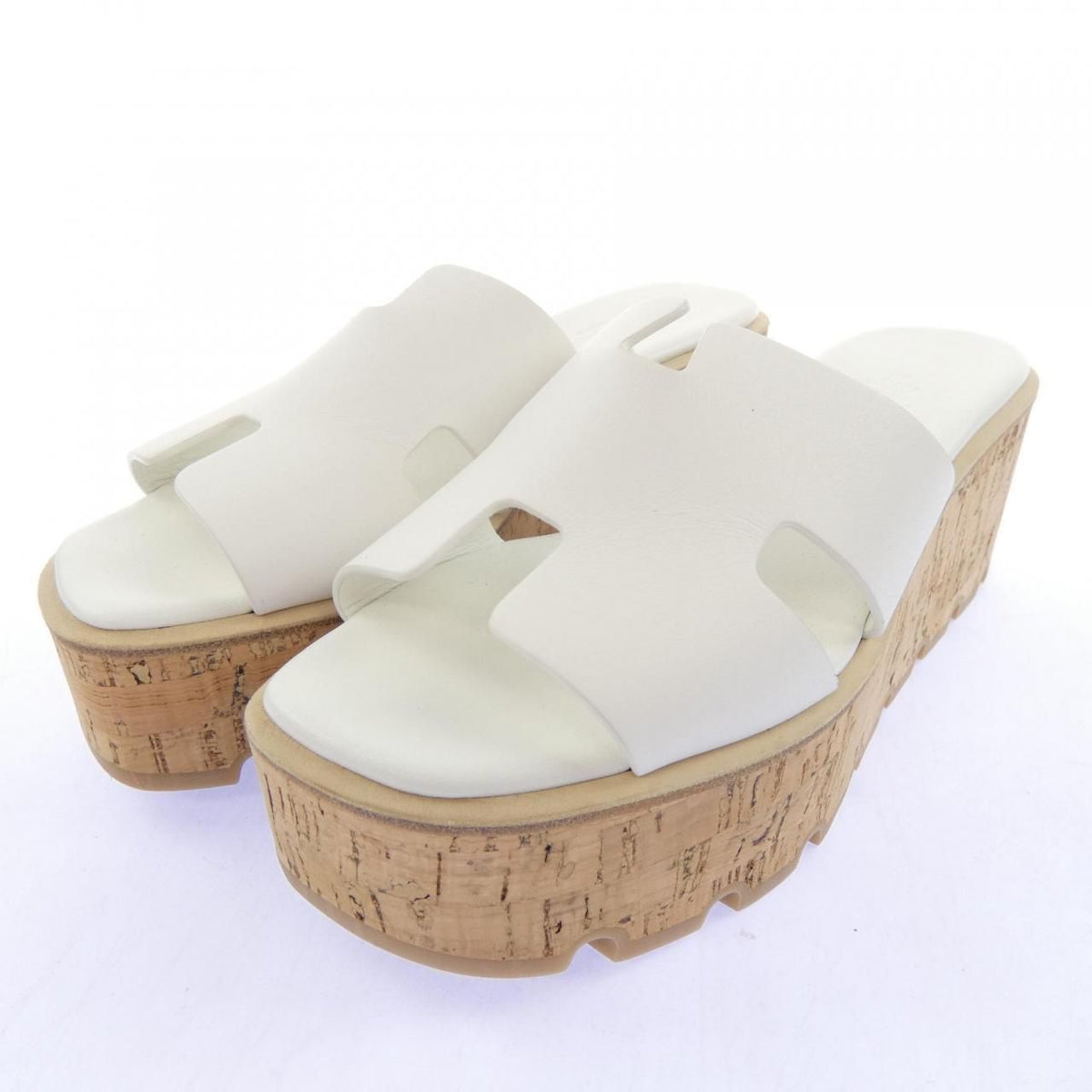 Hermes Eze H-cut Detail Sandals — view 3