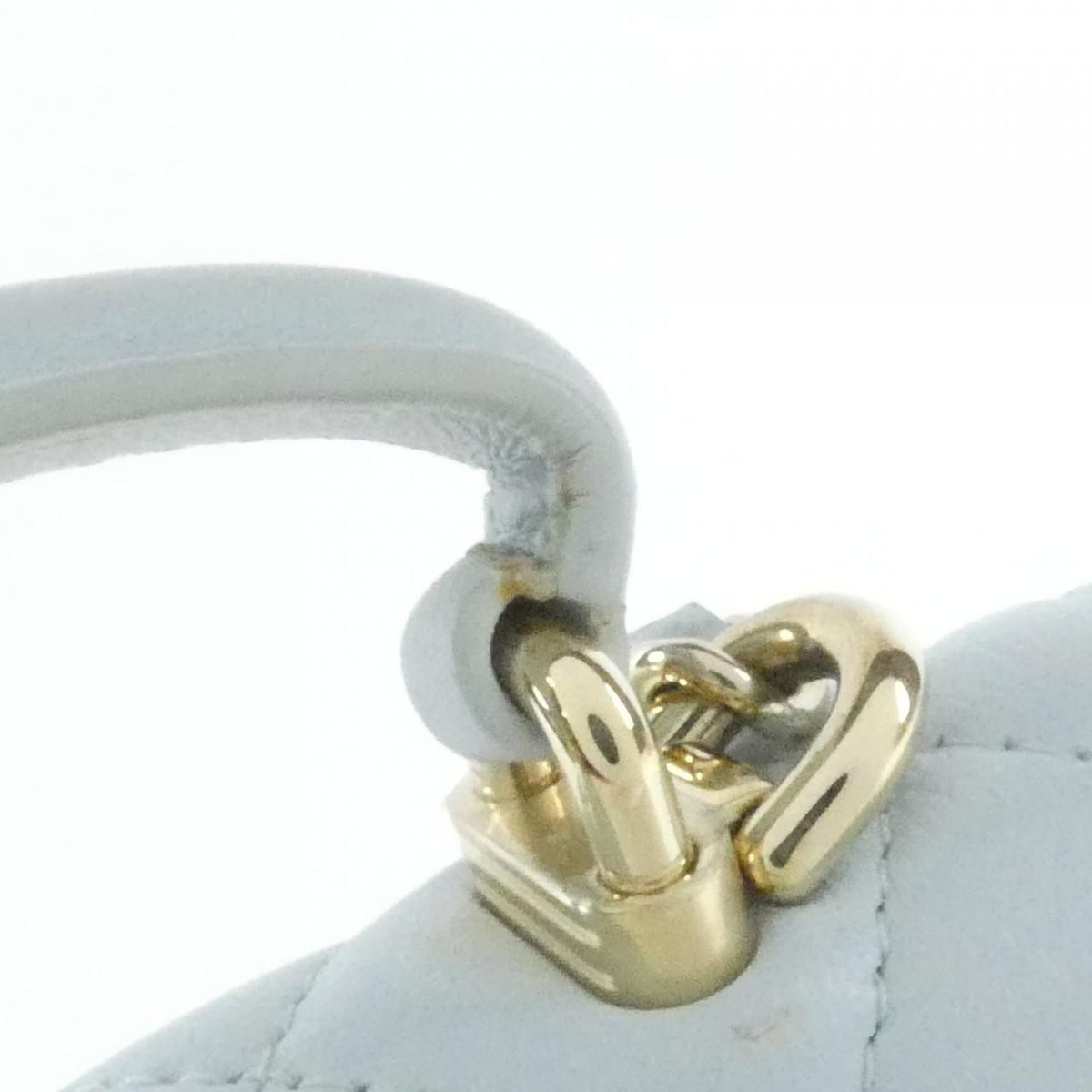 Chanel Chain Clutch Blue — view 5