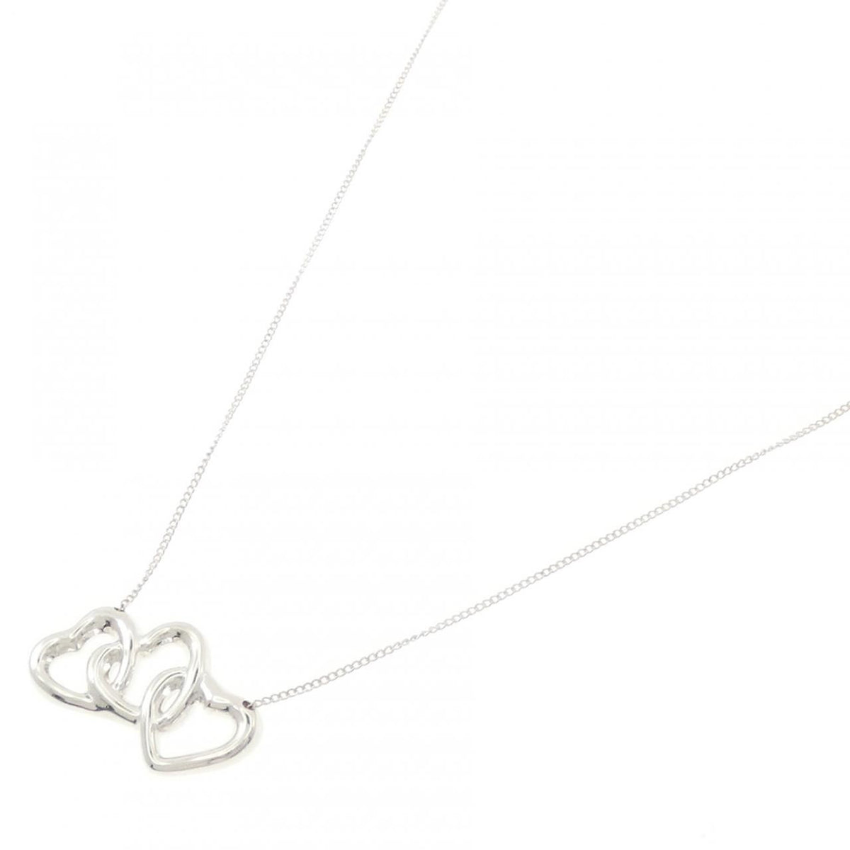 Tiffany & Co Triple Open Heart Necklace — view 2