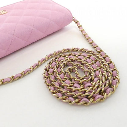 Chanel Timeless Classic Line Chain Wallet Shoulder Bag — view 6