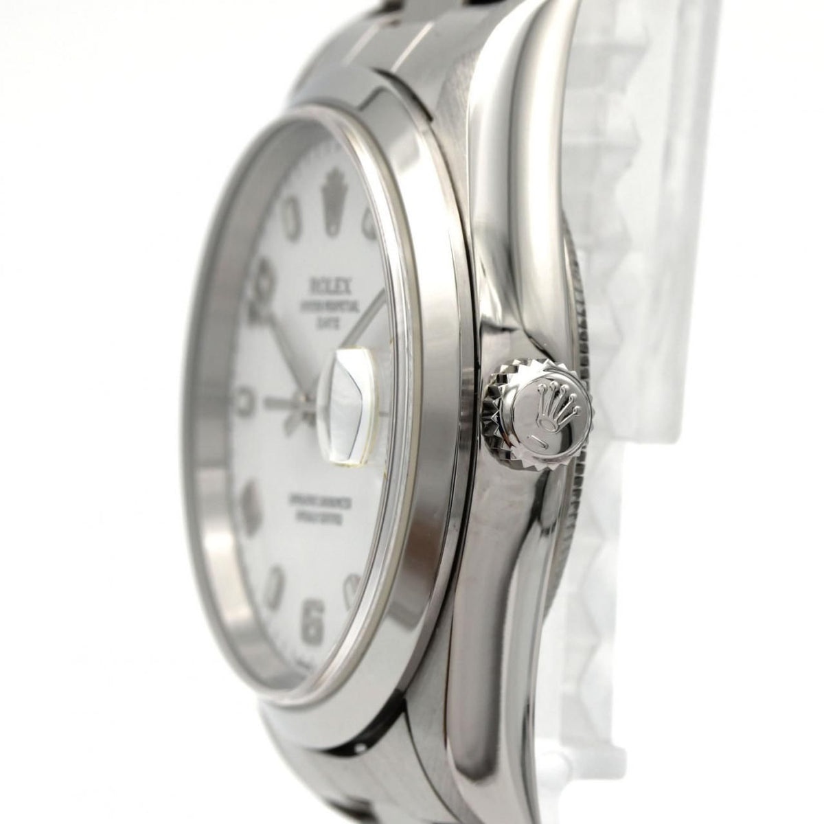 Rolex Oyster Perpetual Date SS Automatic — view 3