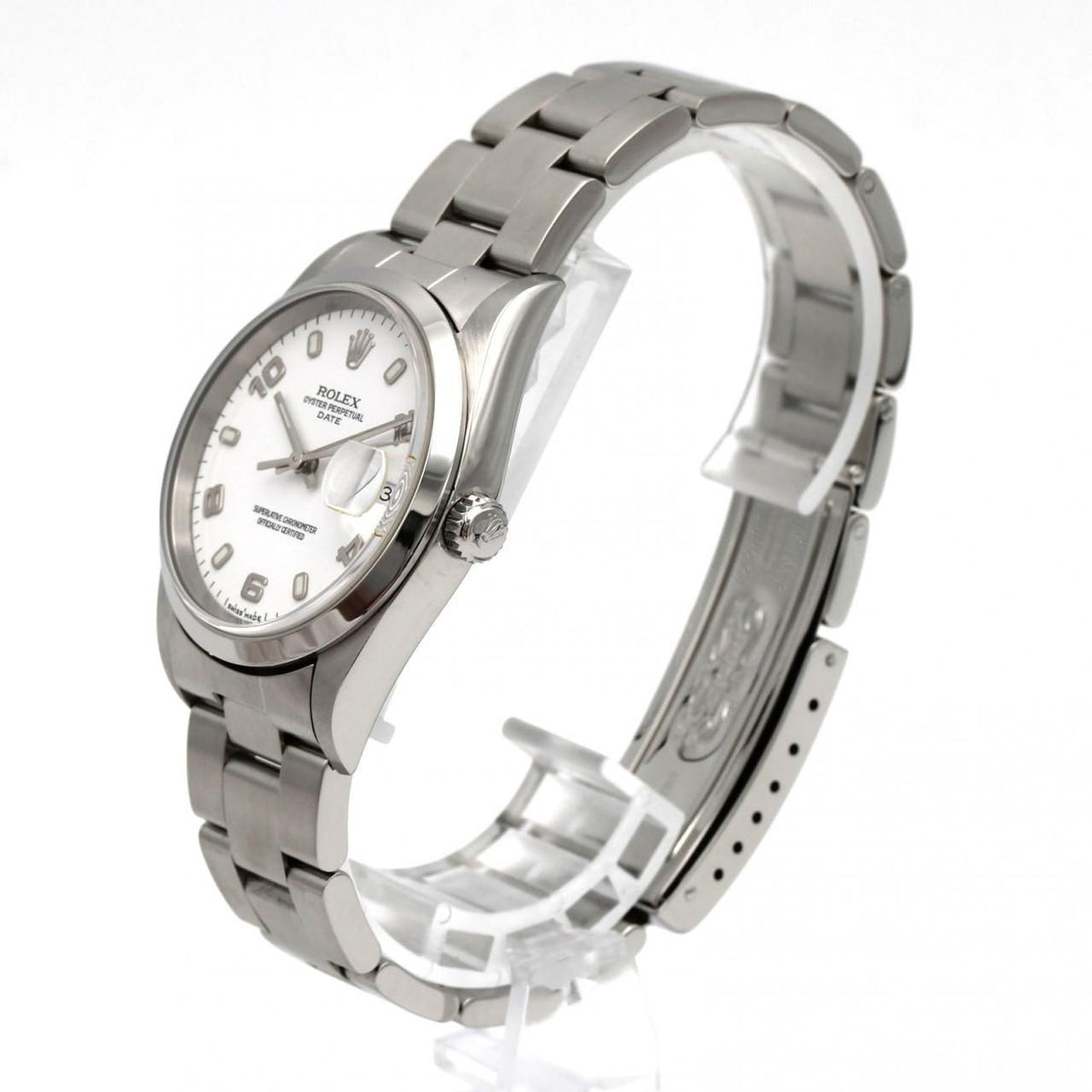 Rolex Oyster Perpetual Date SS Automatic — view 2