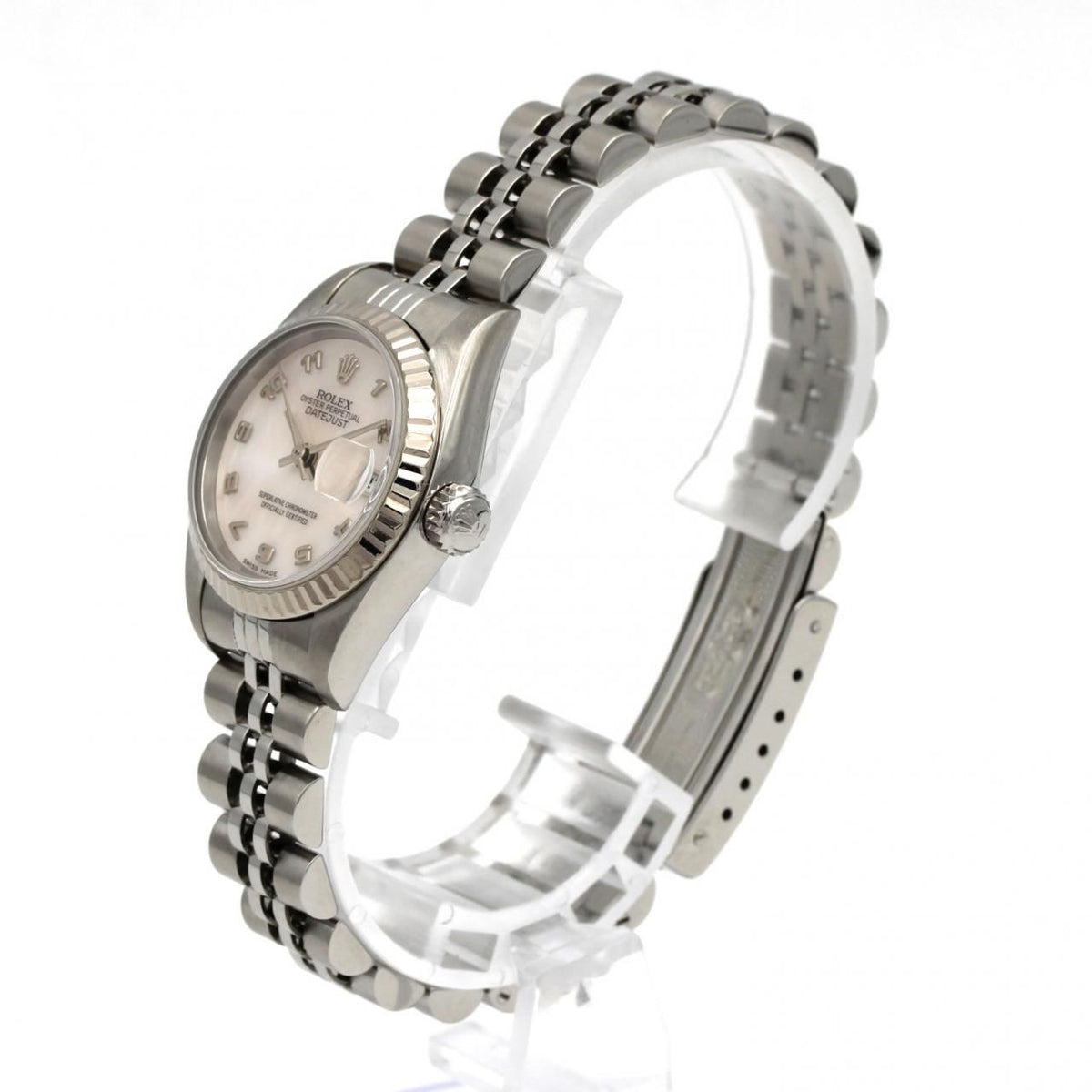 Rolex Datejust Stainless Steel White Gold Automatic — view 2