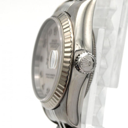 Rolex Datejust Stainless Steel White Gold Automatic — view 3