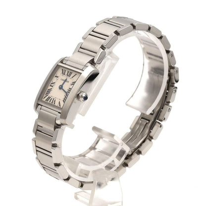 Cartier Tank Francaise SM SS Quartz Watch — view 2