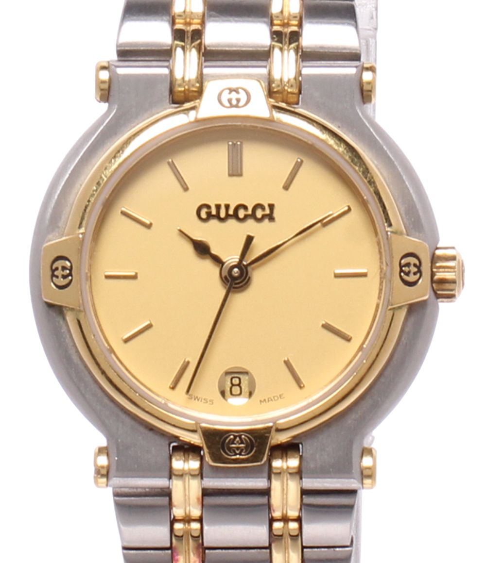 Gucci Watch Quartz Gold