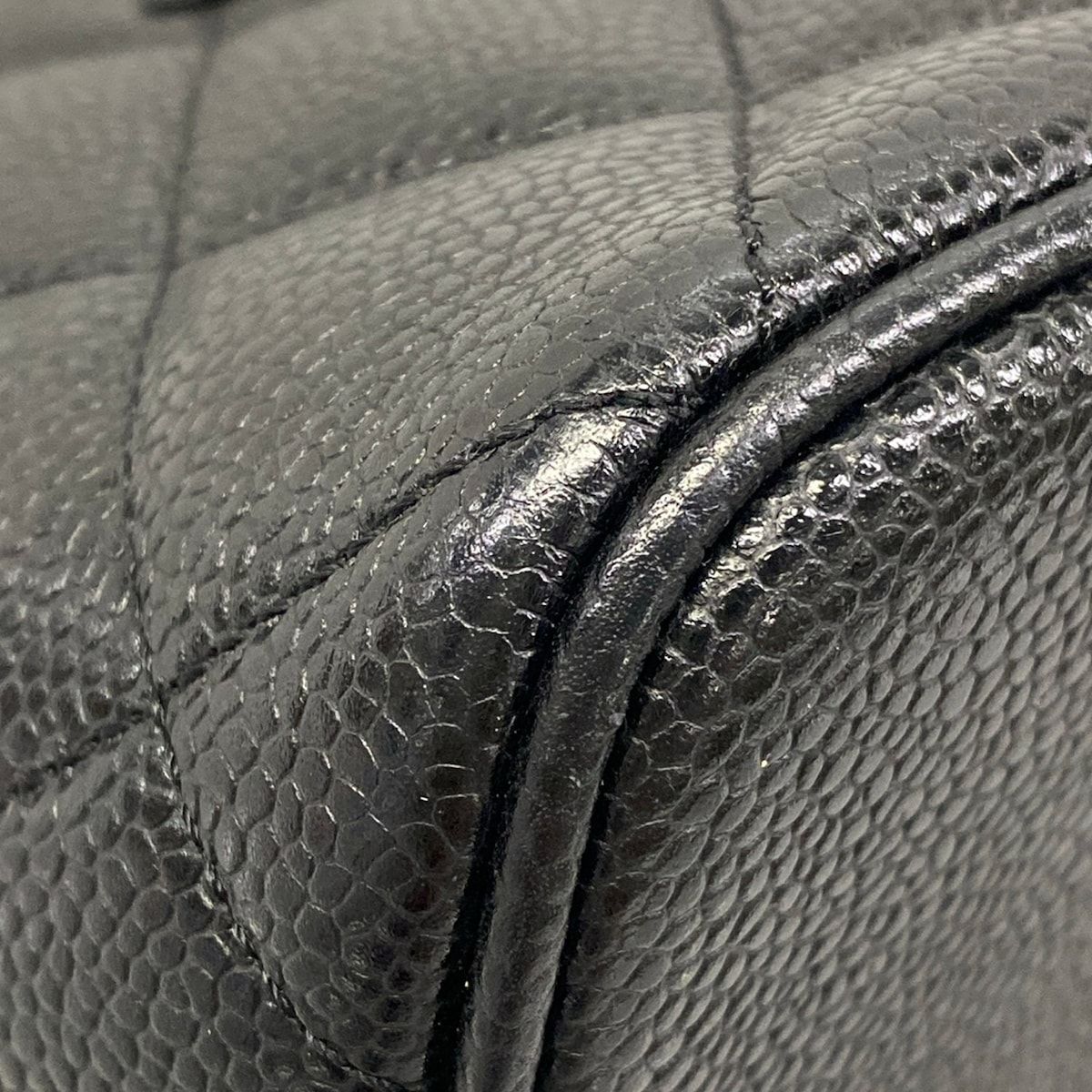 Chanel Tote Bag Reissue Black Silver — view 7