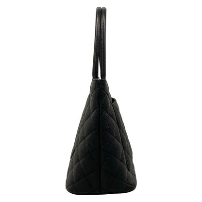 Chanel Tote Bag Reissue Black Silver — view 4