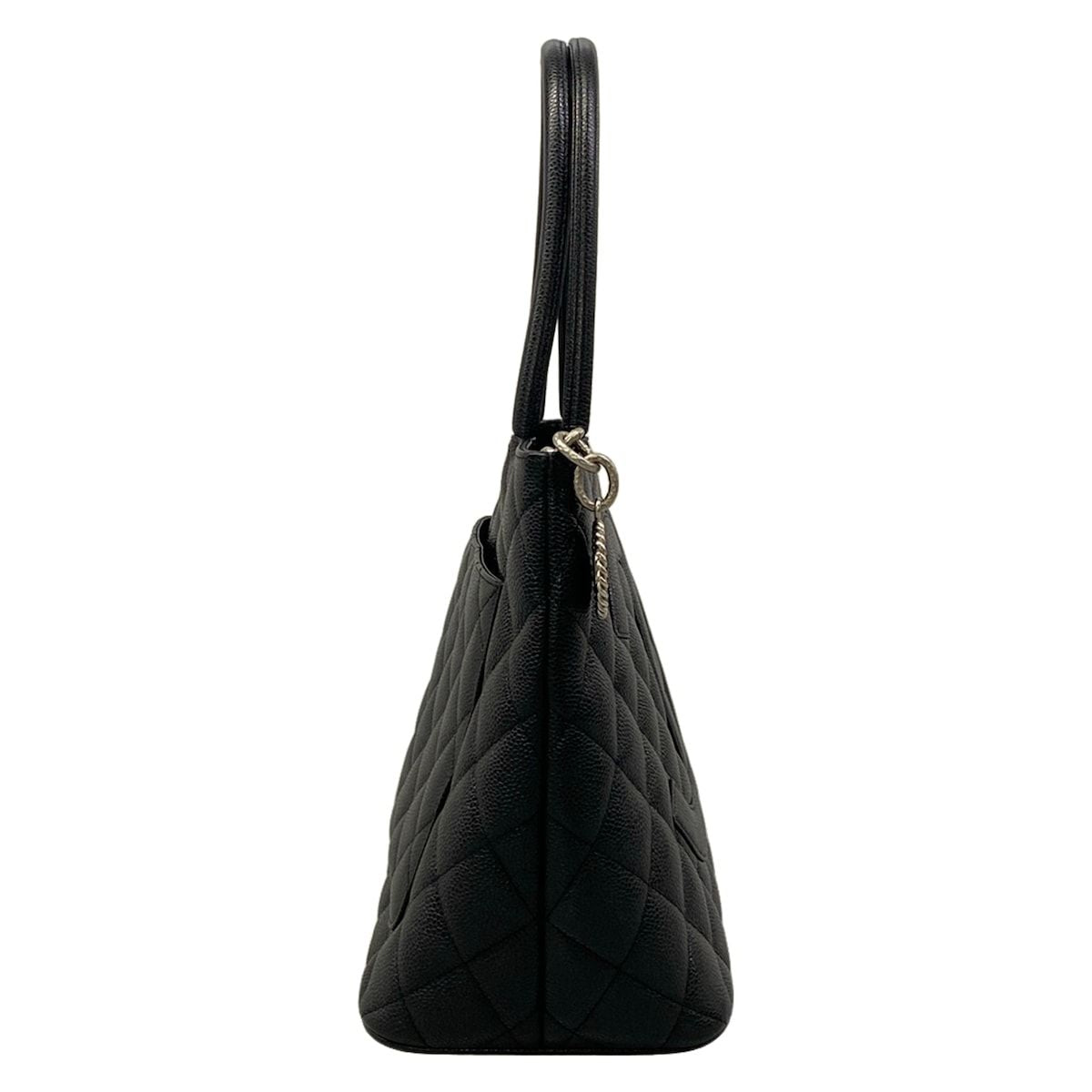 Chanel Tote Bag Reissue Black Silver — view 2