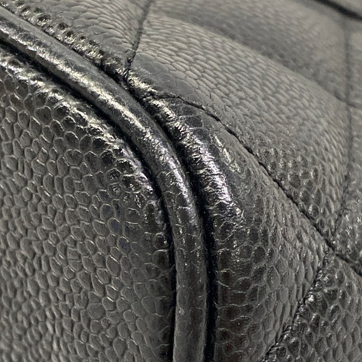 Chanel Tote Bag Reissue Black Silver — view 6