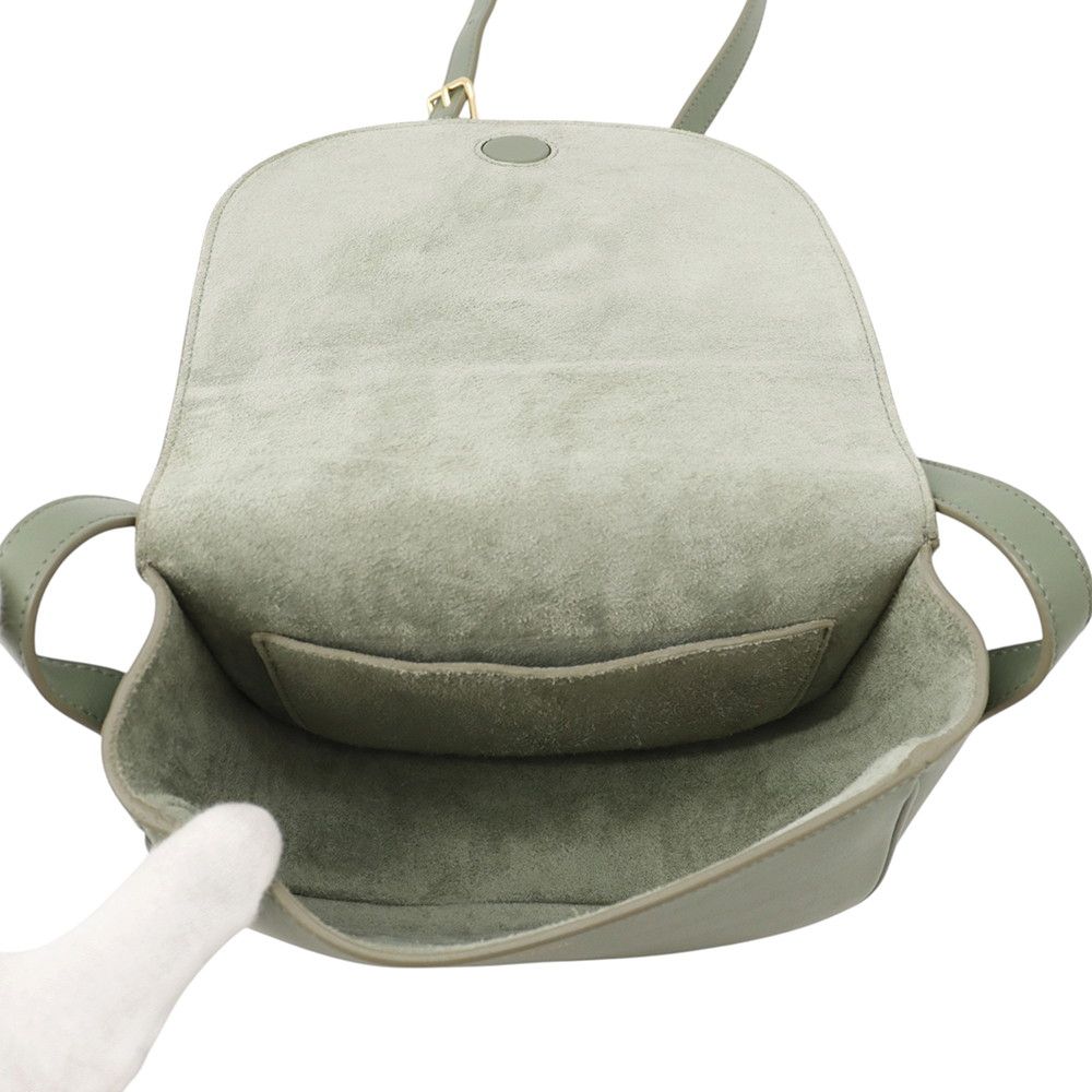 Celine Shoulder Bag Folco Cuir Triomphe Smooth Calf Leather — view 5