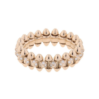 Cartier Ring Clash de Cartier SM Small Model Diamond Total 18k Pink Gold — view 3