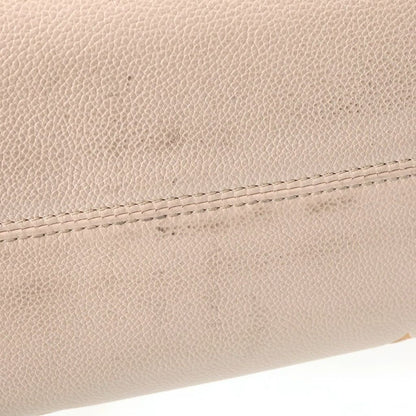 Louis Vuitton Monogram Empreinte On The Go MM Handbag Cream Saffron Beige — view 6