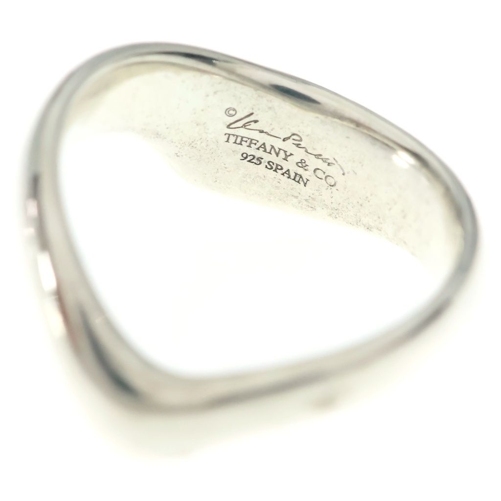 Tiffany & Co Elsa Peretti Curved Ring Silver — view 4