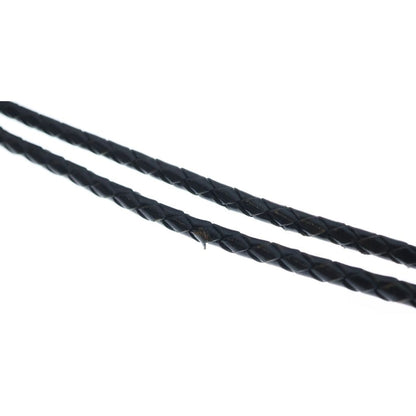 Chrome Hearts Bolotie Ovaltiny Tiny Classic Oval Cross Loop Tie Silver Black — view 7