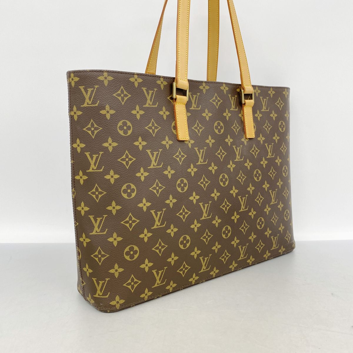 Louis Vuitton Tote Bag Monogram Luco Brown — view 2