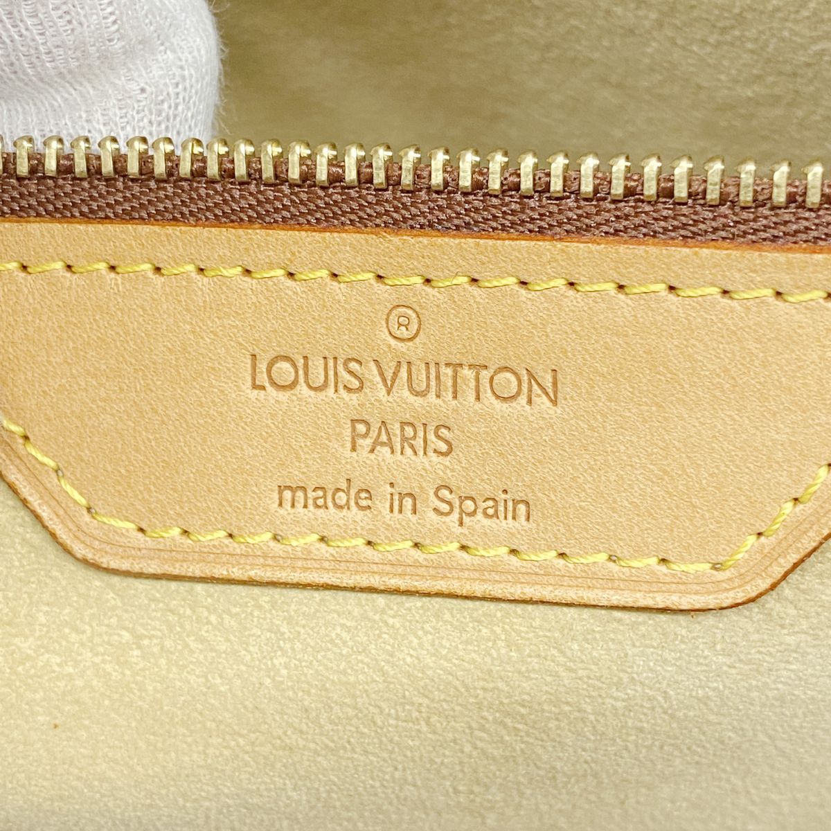 Louis Vuitton Tote Bag Monogram Luco Brown — view 5