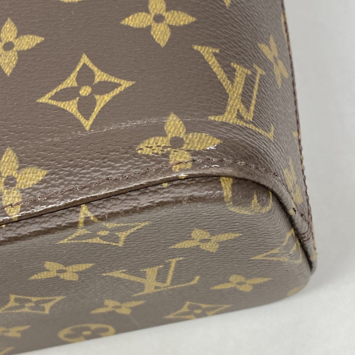 Louis Vuitton Tote Bag Monogram Luco Brown — view 7