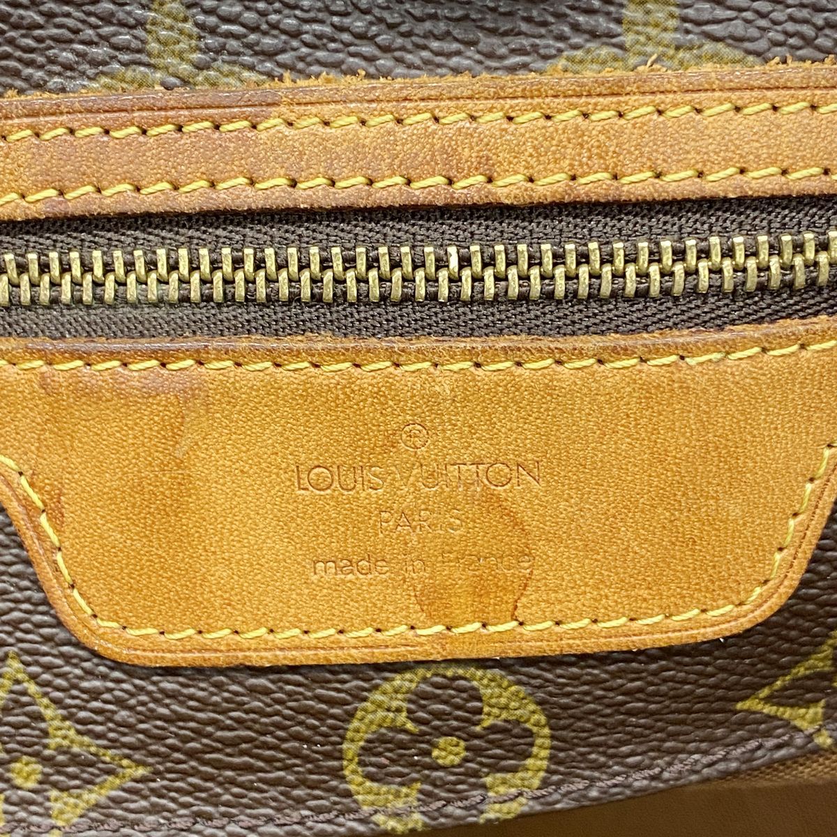 Louis Vuitton Tote Bag Monogram Sac Shopping Brown — view 5