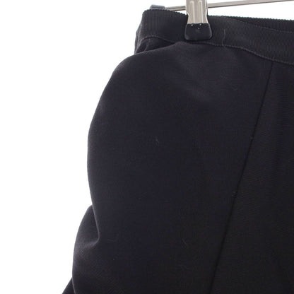 Prada Archive Asymmetric Gathered Design Skirt Black 42 — view 7
