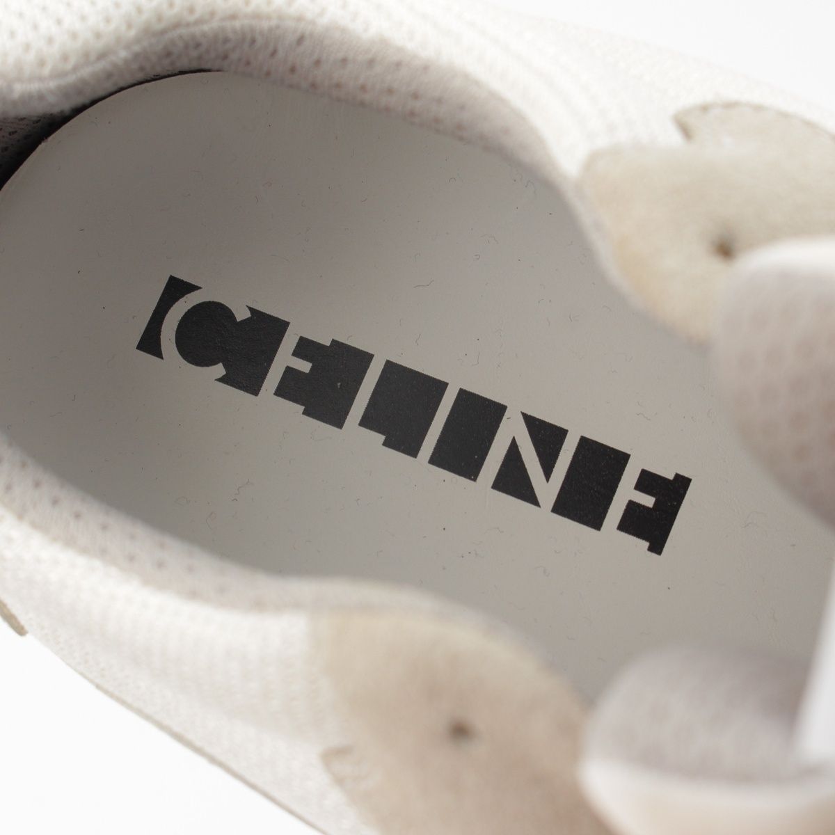 Celine Phoebe Philo Era Delivery Low Top Platform Sneakers White — view 7