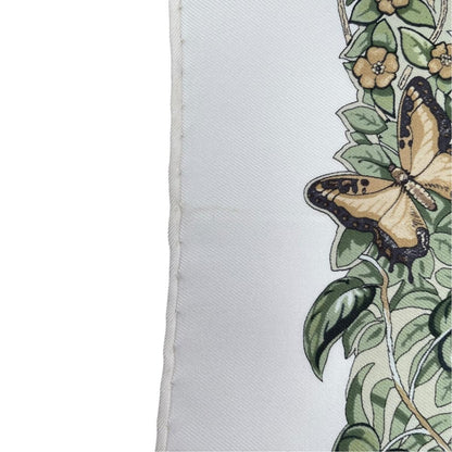 Hermes Petit Carre Scarf Tiger Animal Jungle Silk — view 7