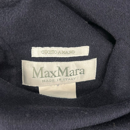 Max Mara Coat S Dark Navy Ivory Multi Reversible 38 — view 3