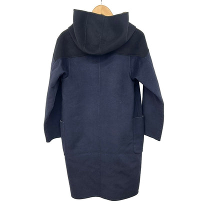 Max Mara Coat S Dark Navy Ivory Multi Reversible 38 — view 2