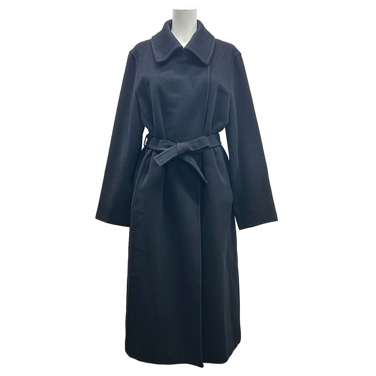 Max Mara Coat L Black 44