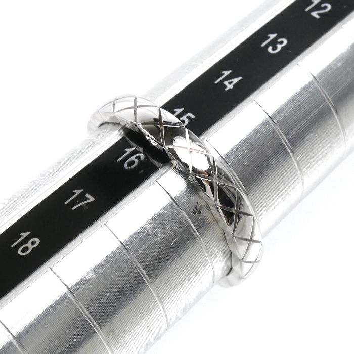 Chanel 18K White Gold Coco Crush Ring — view 6