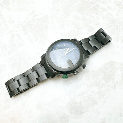 Gucci G Chrono Watch Quartz Pvd Black Ceramic — view 5