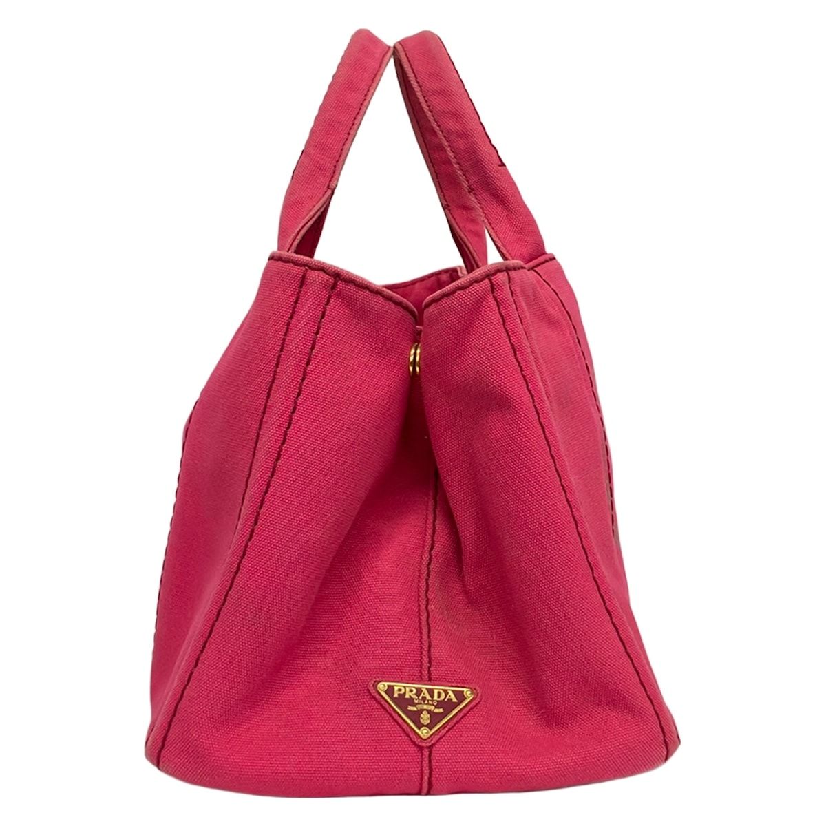Prada Tote Bag Canapa Pink — view 2