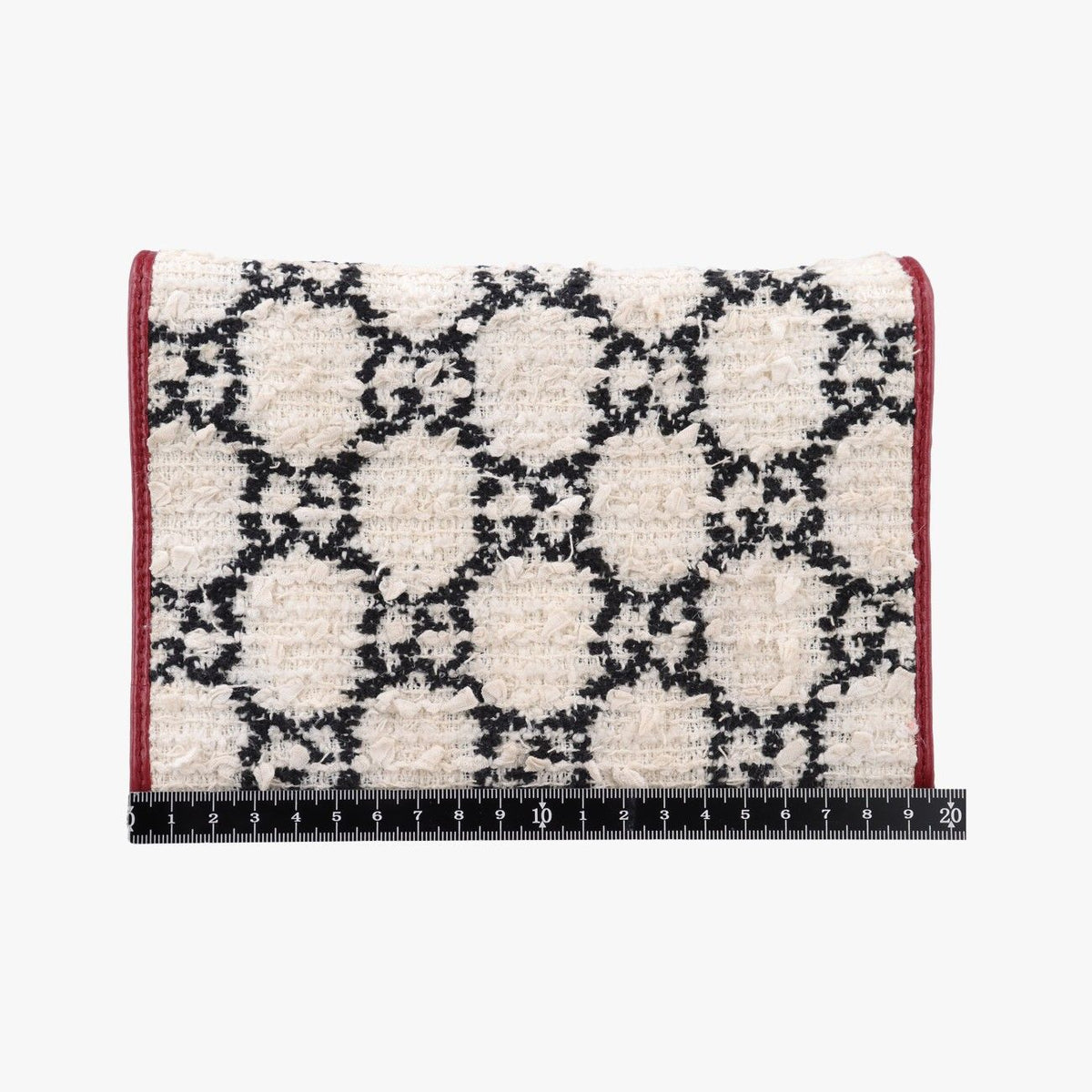 Gucci Dionysus Ivory Red Black Tweed Leather Shoulder Bag — view 2