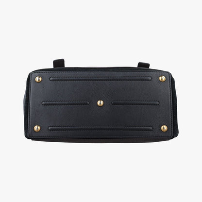 Saint Laurent Muse Two Black Brown Leather Calf Hair — view 3