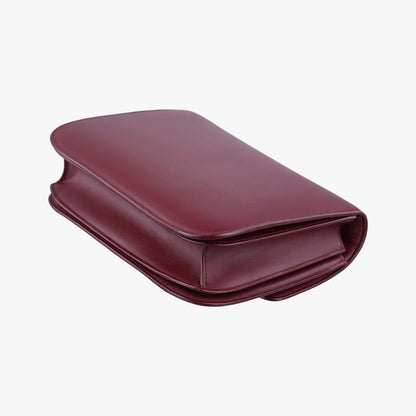 Celine Classic Box Wine Red Leather — view 6