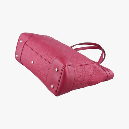 Gucci Guccissima Mayfair Rose Red Leather — view 6
