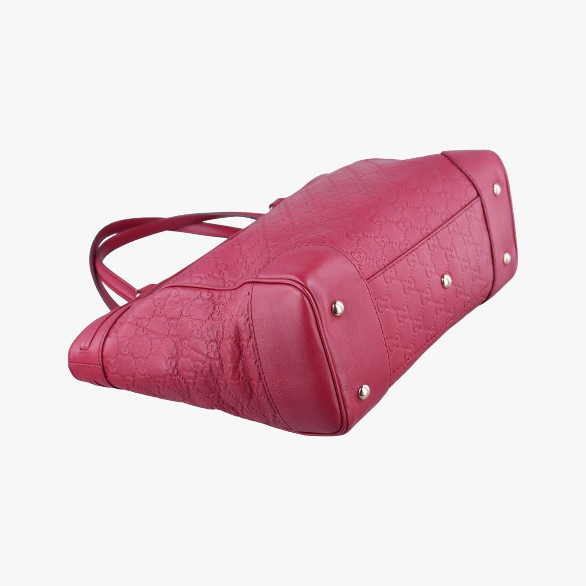 Gucci Guccissima Mayfair Rose Red Leather — view 7