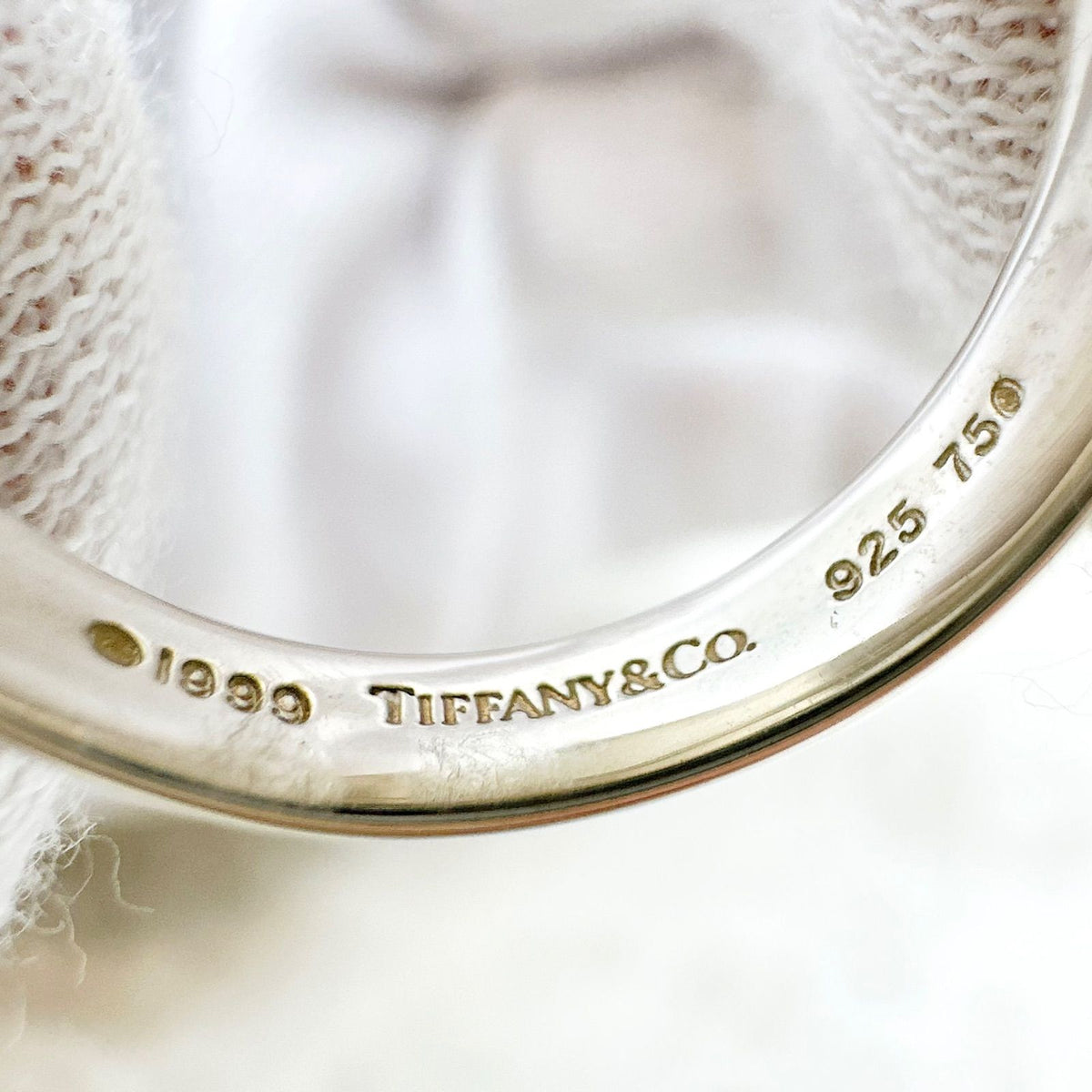 Tiffany & Co Shell Yellow Gold Silver Ring — view 8