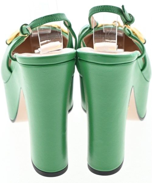 Gucci Pumps Heels Green — view 6