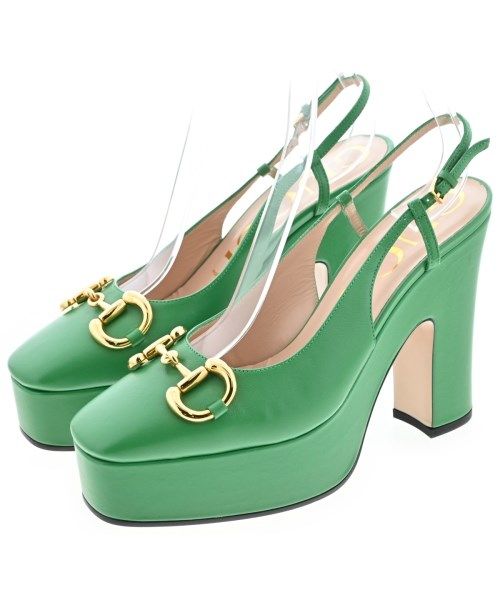 Gucci Pumps Heels Green