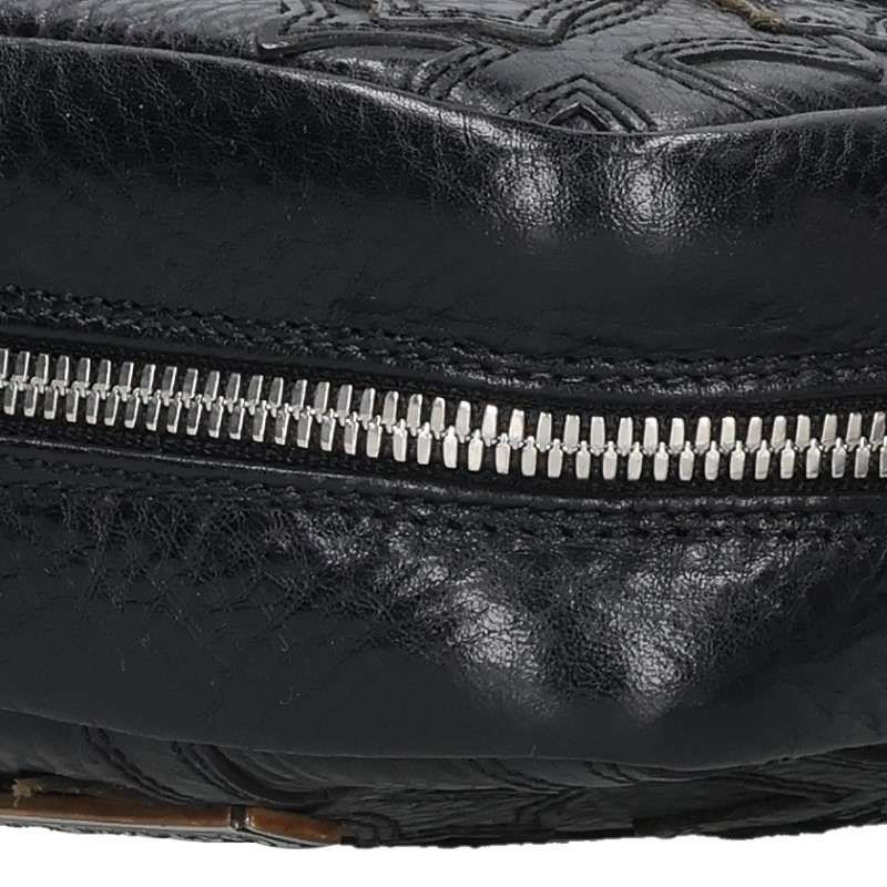 Chrome Hearts Everyday Carry SM Cemetery Cross Patch Leather Handbag — view 4